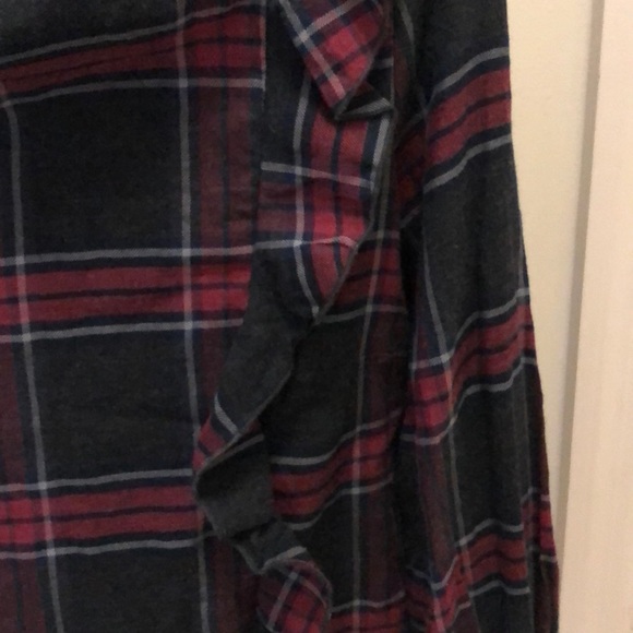 Plaid shirt red and blue - Picture 4 of 4